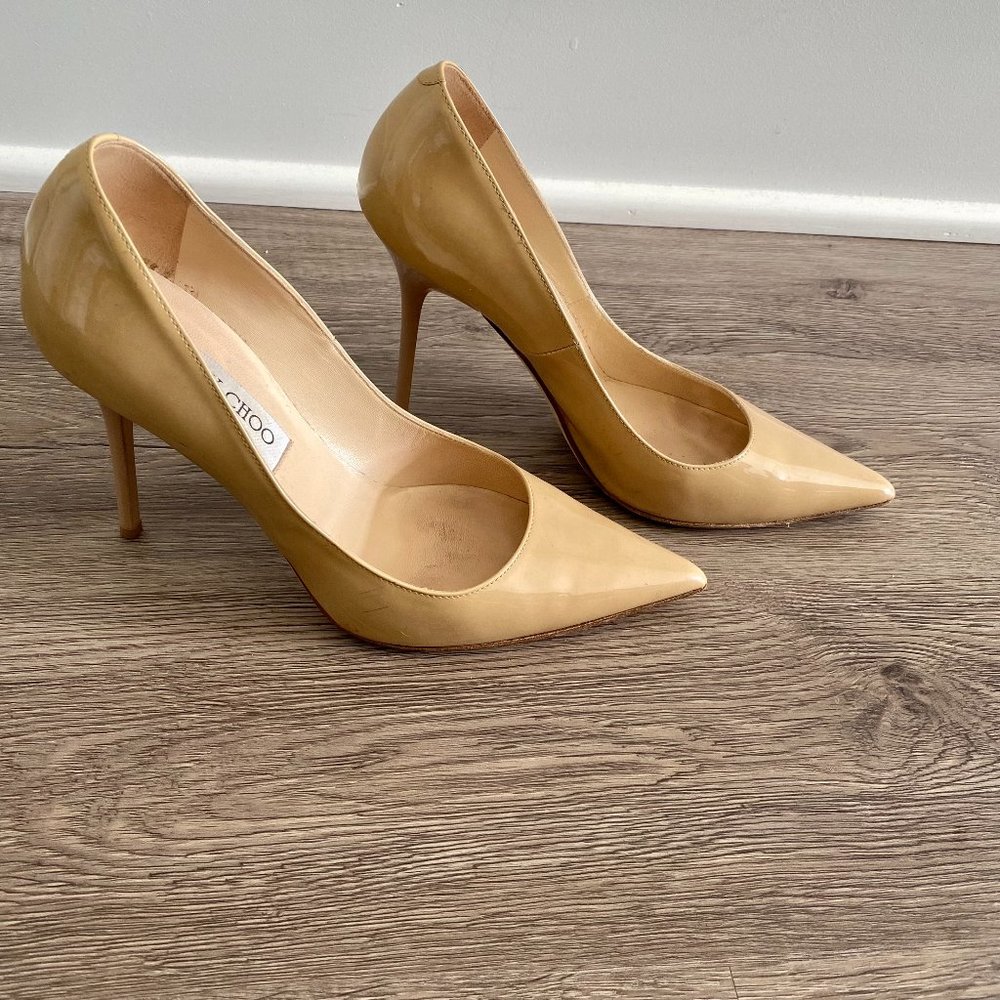 Jimmy Choo Patent Leather Pumps - Pre-loved - Size 37 (Size 7)